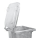 E.K.H. Plauen Großmülltonne 240l verzinkter Stahl mit Rollen D200mm B600 x T740 x H1060mm
