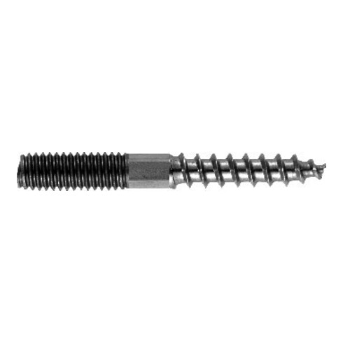 Stockschraube Edelstahl A2 M10x180 HP