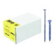 E-NORMpro Spanplattenschraube, Senkkopf, zn blau TG ISR 5,0x 80/48 HP-1