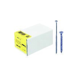 E-NORMpro Spanplattenschraube, Senkkopf, zn blau TG ISR 6,0x 90/54 HP