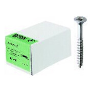 E-NORMpro Vis à aggloméré, tête fraisée, A2 TG PZD 5,0x30/18 KP