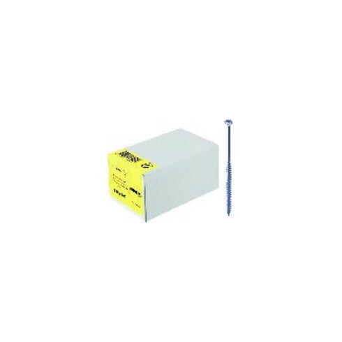 E-NORMpro Vis aggloméré, tête fraisée, zn bleu TG PZD 5,0x40/24 HP