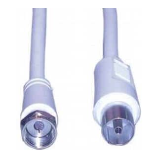 e+p Câble de raccordement F FK 25 2,5 m blanc