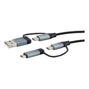 E+P Elektrik 4in1 USB-Kabel USB2.0,max.20V/3A CCK549