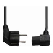 E+P Elektrik Câble d'alimentation pour appareil froid 2m, noir SW20-1