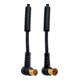 E+P Elektrik Câble d'angle noir 2,5 m HFW302G