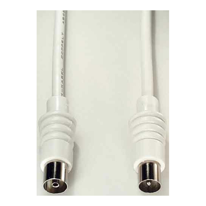 E+P Elektrik Câble d’antenne blanc 1,5 m HFA1