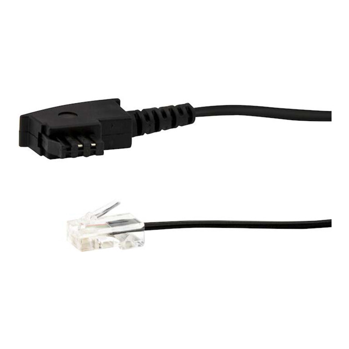 E+P Elektrik Câble de connexion DSL 3m TAE-F/RJ45 fiche T180/3