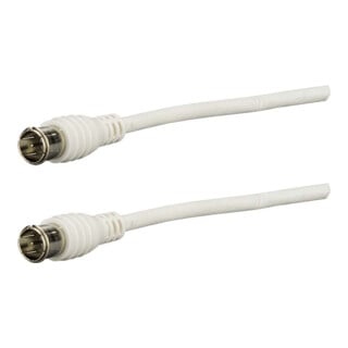 E+P Elektrik Câble de raccordement femelle 2,5 m blanc FAS25