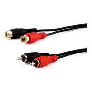 E+P Elektrik Câble de rallonge RCA 2,5 m B98-1