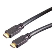 E+P Elektrik Câble HDMI haute vitesse 3 m, noir HDMV401/3 Loose-1