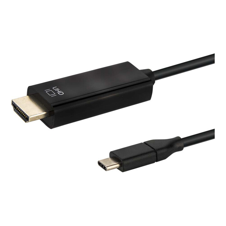 E+P Elektrik Câble USB-C vers HDMI 1,5 m Ste.Type C, +19 broches HDMI CC368