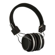 E+P Elektrik Casque avec arceau, 5 m, stéréo noir TV200-1