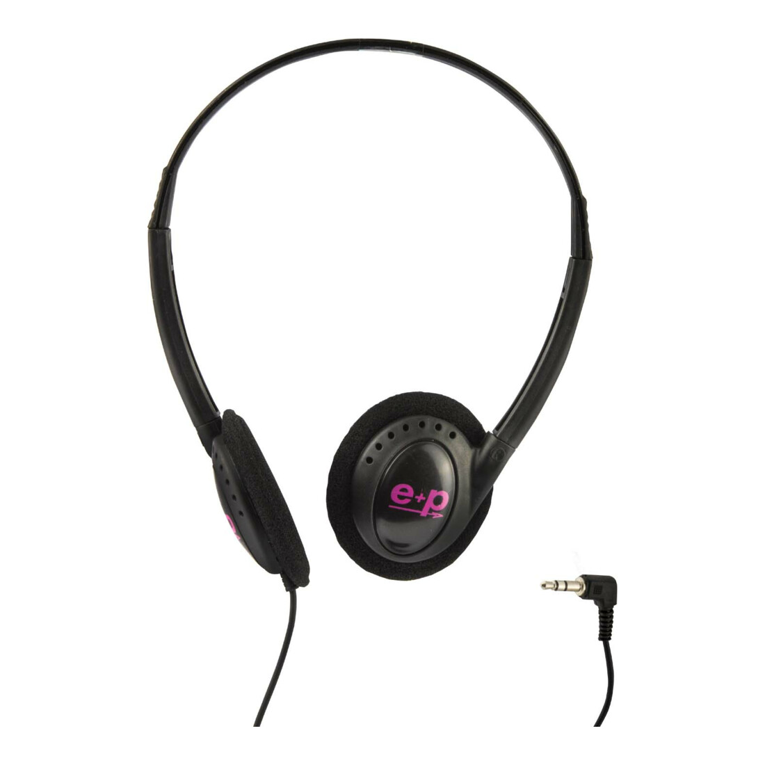 E+P Elektrik Casque stéréo noir C21