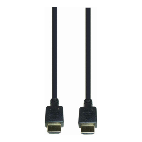 E+P Elektrik HDMI-Verbindungskabel 1m,sw HDMI1/1