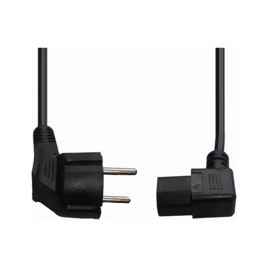 E+P Elektrik Kaltgeräte-Netzkabel 2m,sw SW20