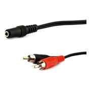 E+P Elektrik Stereo-Adapterkabel 0,2m B132/02-3