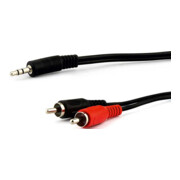 E+P Elektrik Stereo-Adapterkabel 2,5m B113/2Lose-3