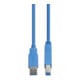 E+P Elektrik USB3.0 Verbindungskabel AB 1,5m,blau CC302-1