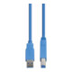 E+P Elektrik USB3.0 Verbindungskabel AB 2,5m,blau CC302/2-1
