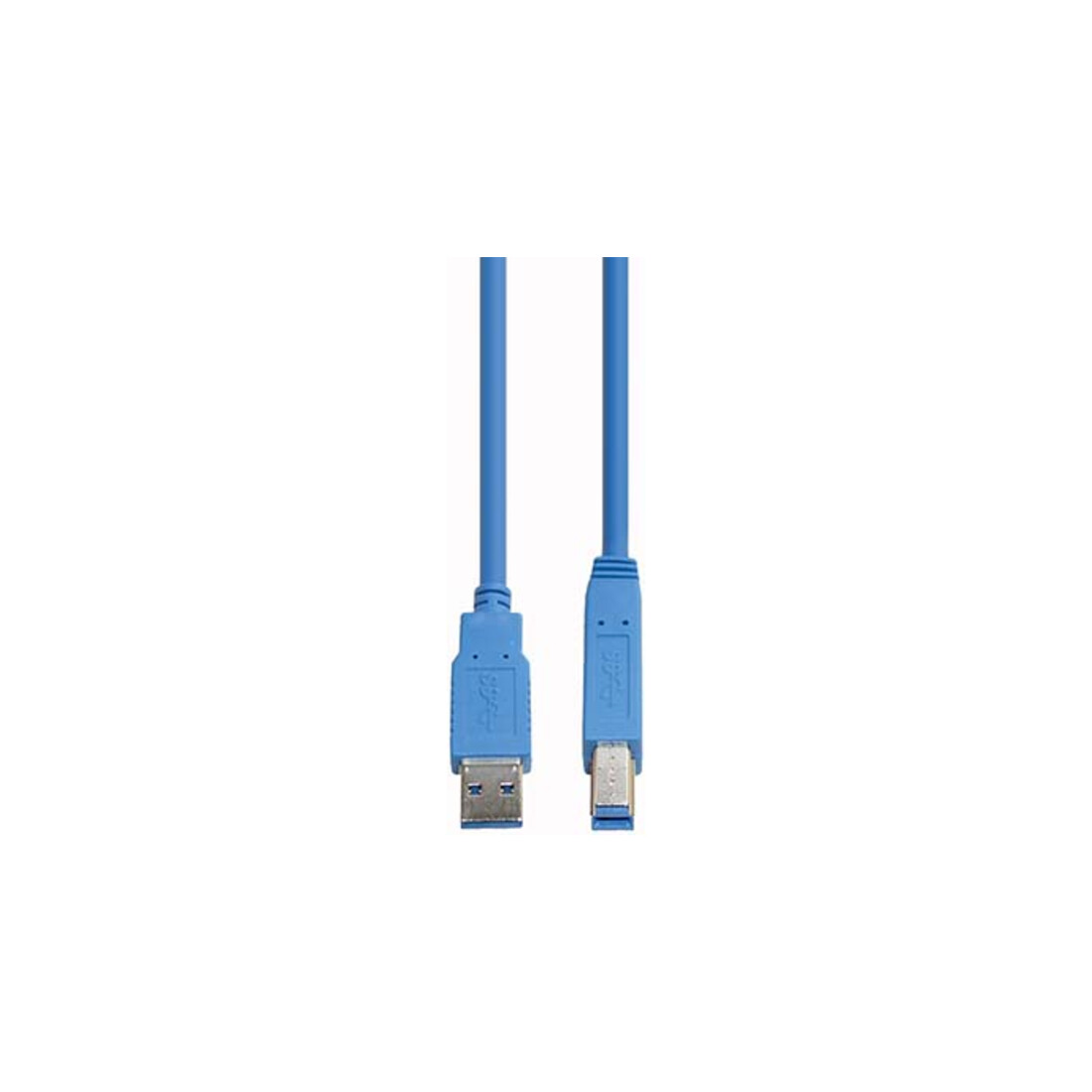 E+P Elektrik USB3.0 Verbindungskabel AB 2,5m,blau CC302/2