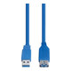 E+P Elektrik USB3.0 Verlängerung AA 3m,blau CC318-1
