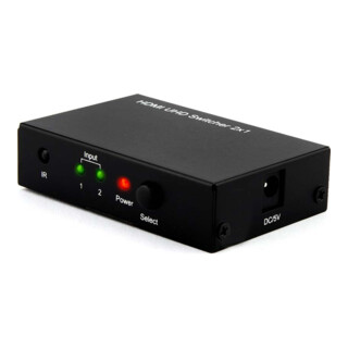 e+p HDMI-Umschalter 2-fach UHD 21