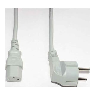 e+p Kaltgeräte-Netzkabel SW 14 2m schwarz