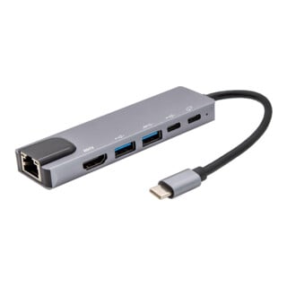 e+p USB-C Multiport-Adapter MPA 6 6-fach