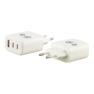 e+p USB-Schnell-Ladegerät GaN AC 213 3 Ports