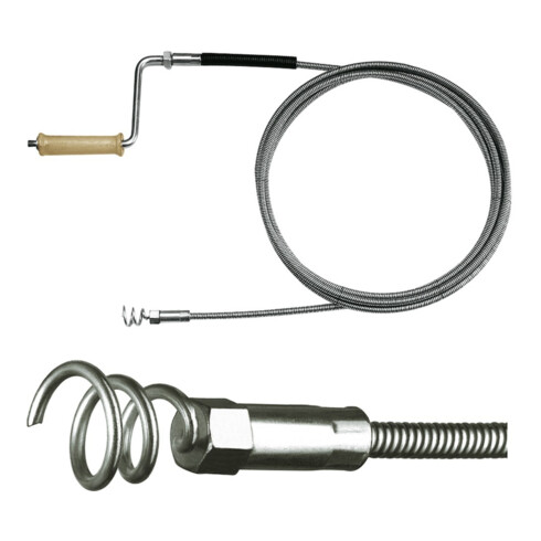 E&R Rohrwellentechnik Tige de nettoyage de canalisation 10 mm x 5 m E+R