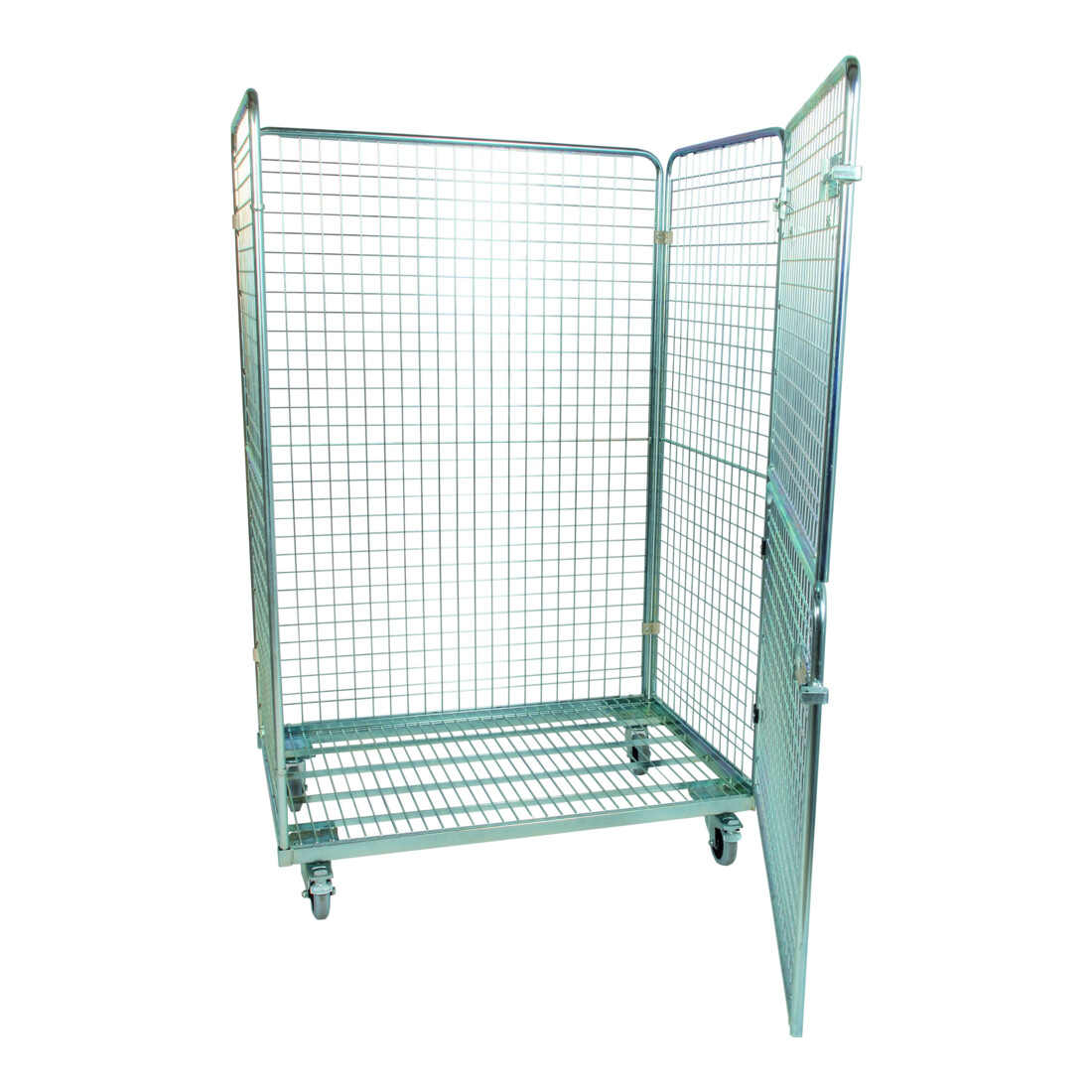 E. S. B. Conteneur roulant en acier 1600 800 x 1200 mm pliable sur 4 côtés Cr 3