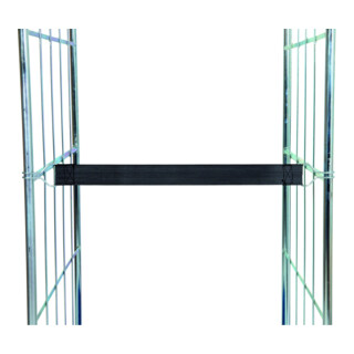 E. S. B. Elastikspannband 50 x 520 mm nero 2 ganci a filo