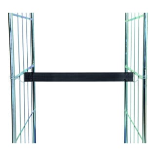 E. S. B. Elastisch spanband 50 x 520 mm zwart 2 draadhaken