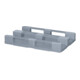E. S. B. Palette hygiénique fermée format Euromaß 3 patins gris capacité 1 500 kg