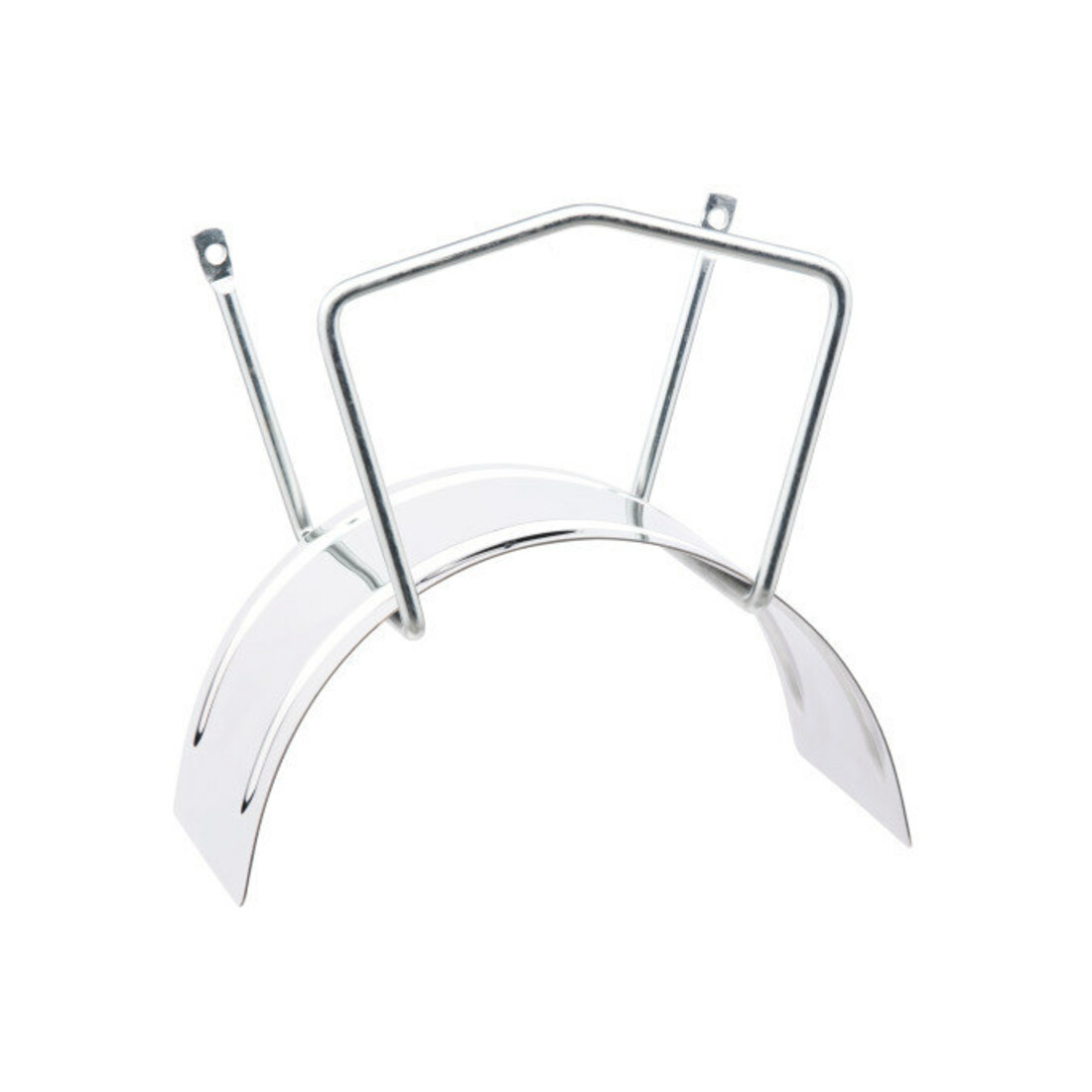 E Support mural pour tuyau en inox