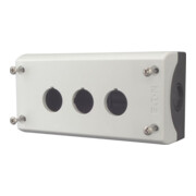 Eaton Aufbaugehäuse f.3 Taster 22mm M22-I3-2