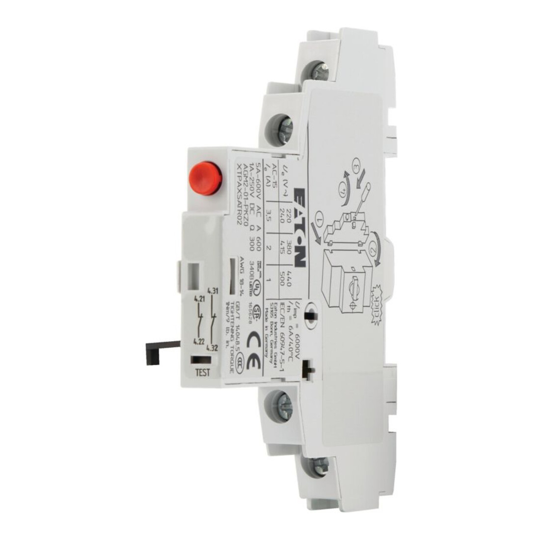 Eaton Ausgelöstmelder 2Ö AGM2-01-PKZ0