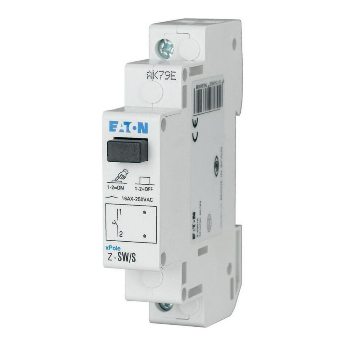 Eaton Ausschalter 16A/1 S Z-SW/S