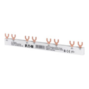Eaton Barrette de phase Busbar 10 mm² 50 A 690 VAC/DC EVG-2PHAS/4AFDD-4