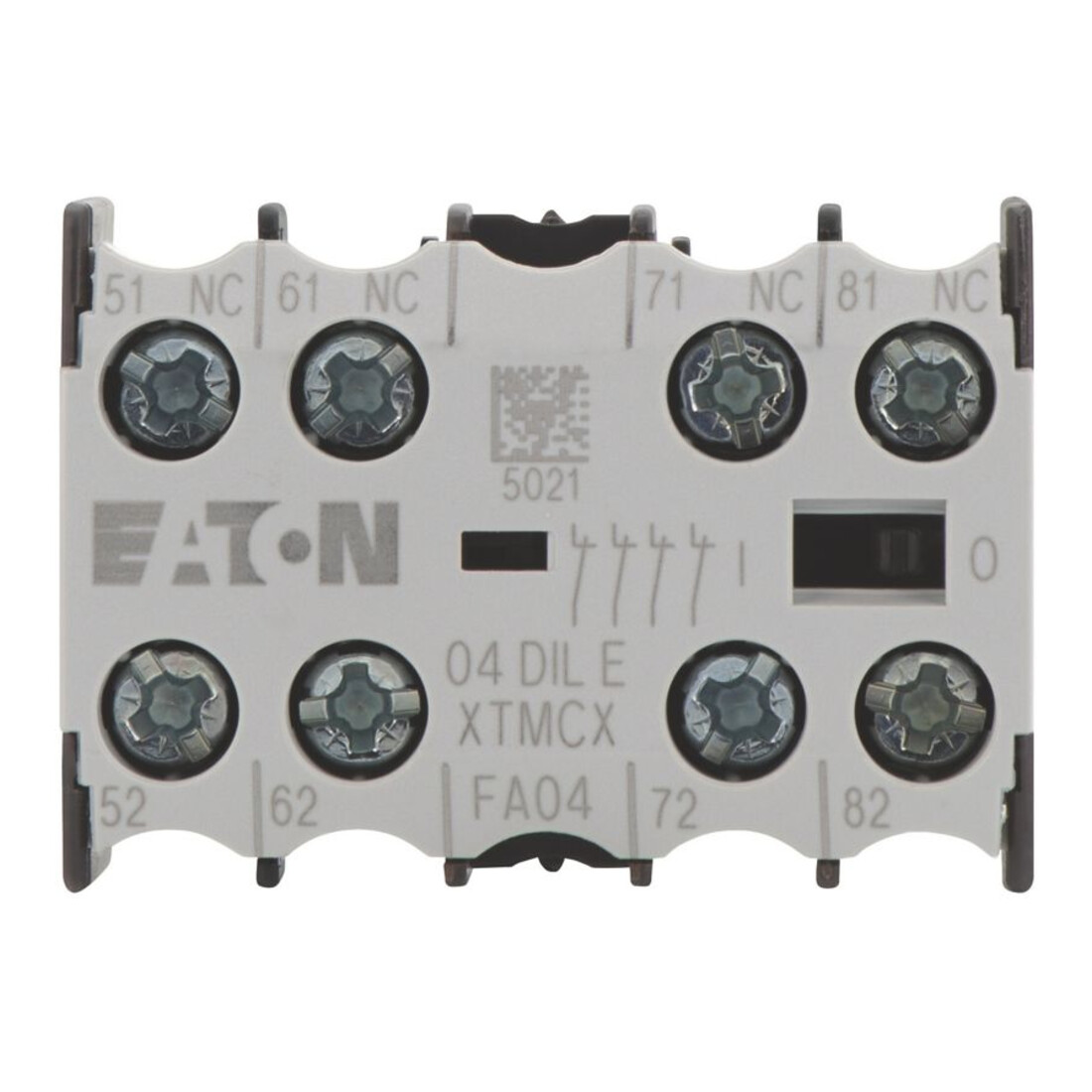 Eaton Bloc contact auxiliaire 4O, montage central 04DILE