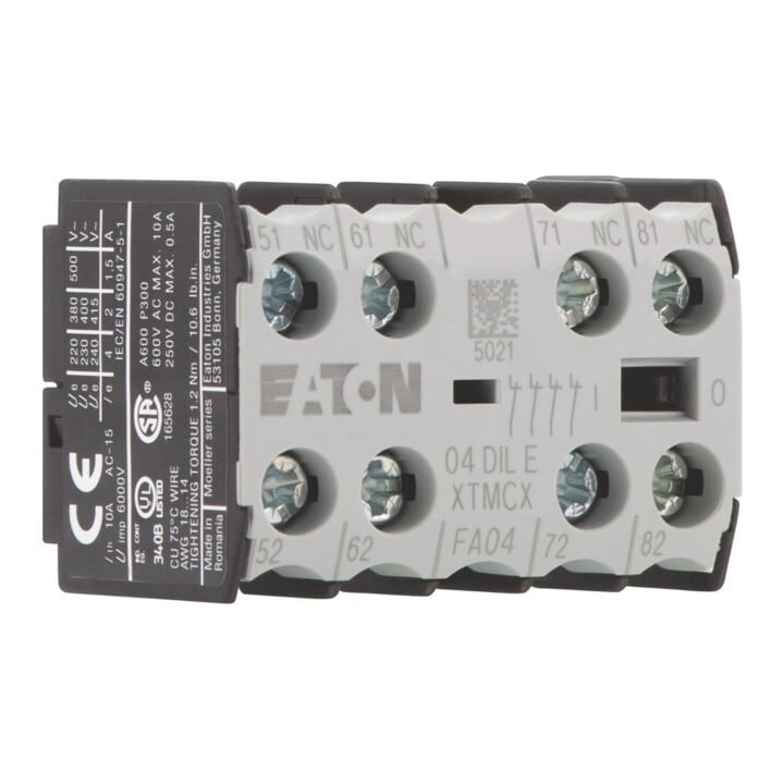Eaton Bloc contact auxiliaire 4O, montage central 04DILE