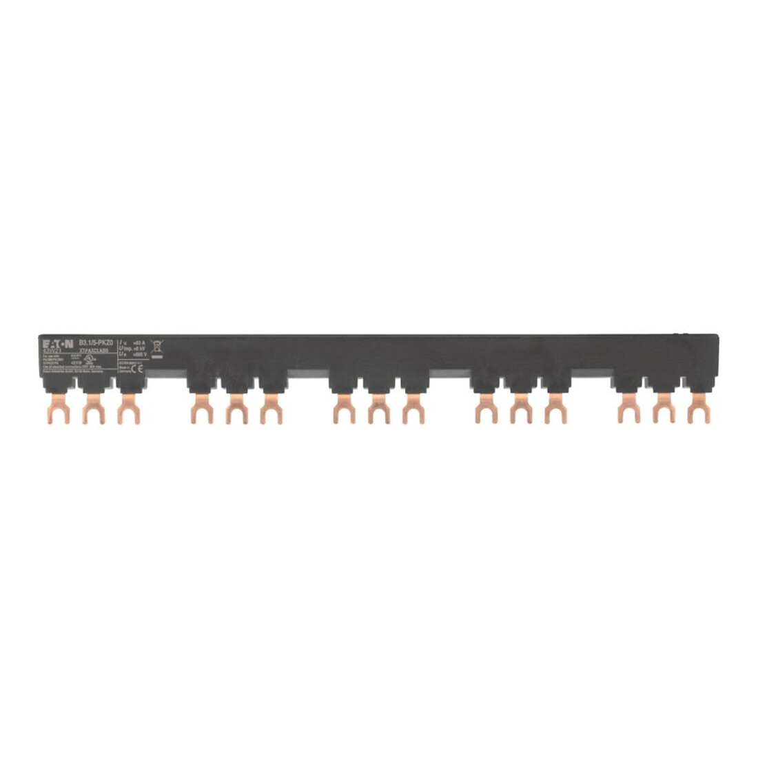 Eaton Bloc de barres triphasé pour 5 PKZ0 B3.1/5-PKZ0