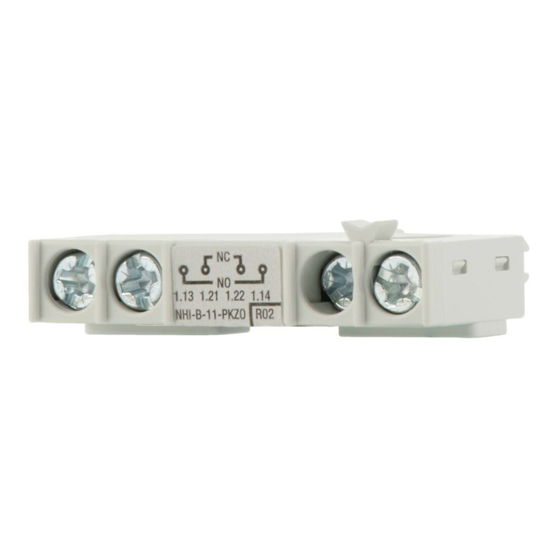 Eaton Bloc de contact auxiliaire 1O+1F NHI-B-11-PKZ0