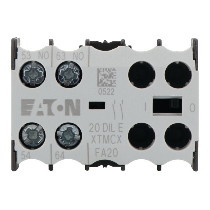 Eaton Bloc de contact auxiliaire 2S, montage central 20DILE