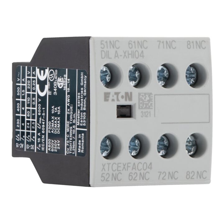 Eaton Bloc de contact auxiliaire 4p. 0S4Ö DILA-XHI04