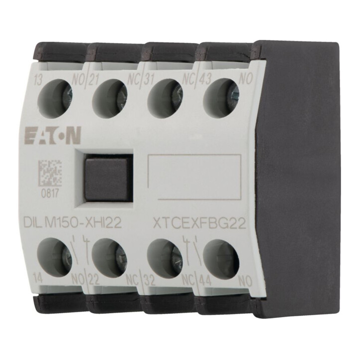 Eaton Bloc de contact auxiliaire 4p. 2S2O DILM150-XHI22