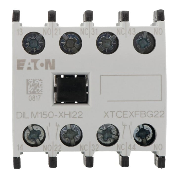 Eaton Bloc de contact auxiliaire 4p. 2S2O DILM150-XHI22