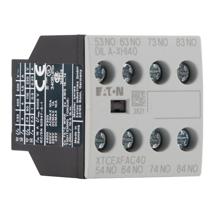 Eaton Bloc de contact auxiliaire 4p. 4S0Ö DILA-XHI40