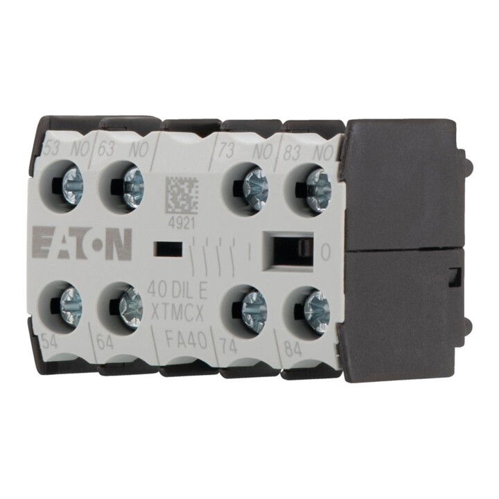 Eaton Bloc de contact auxiliaire 4S, montage central 40DILE